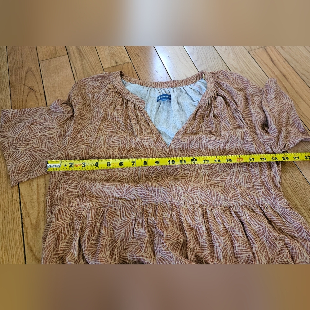 Democracy Rust Patterned Dress - image 4